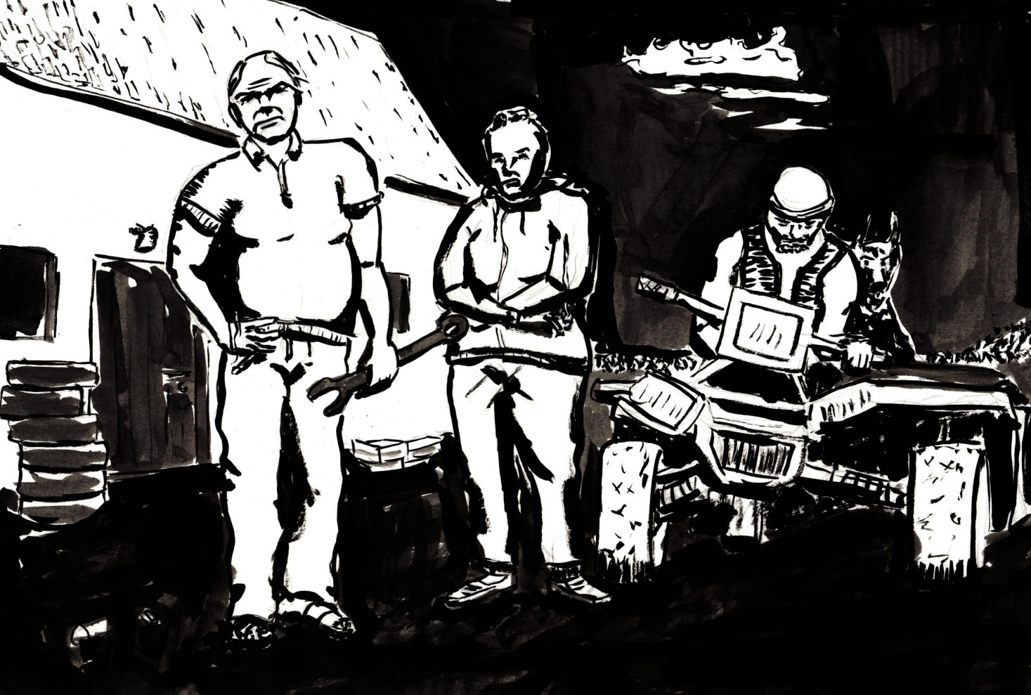 Picture from Little Eagle Down Comic