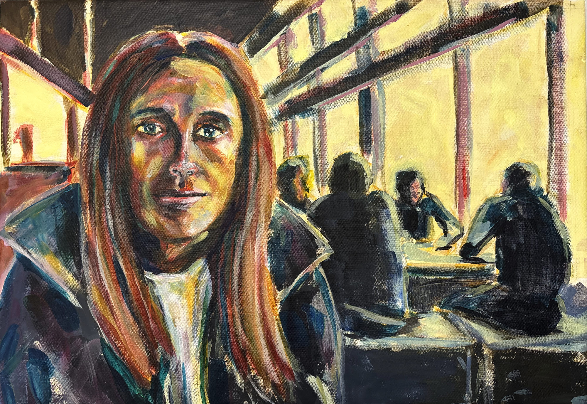 Woman in Bar